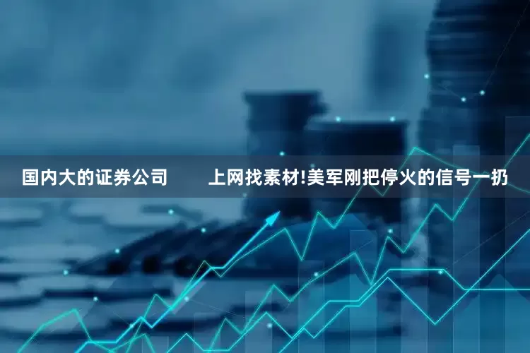 国内大的证券公司        上网找素材!美军刚把停火的信号一扔