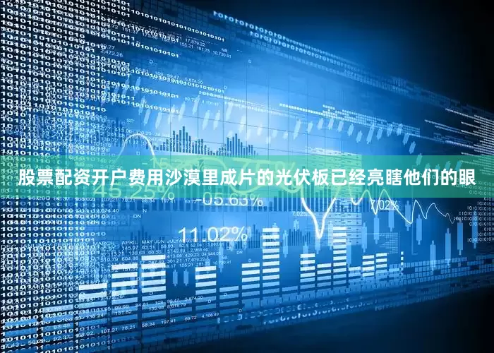 股票配资开户费用沙漠里成片的光伏板已经亮瞎他们的眼